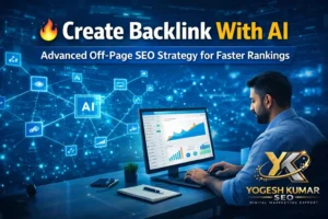 Create Backlink With AI using advanced off-page SEO strategies
