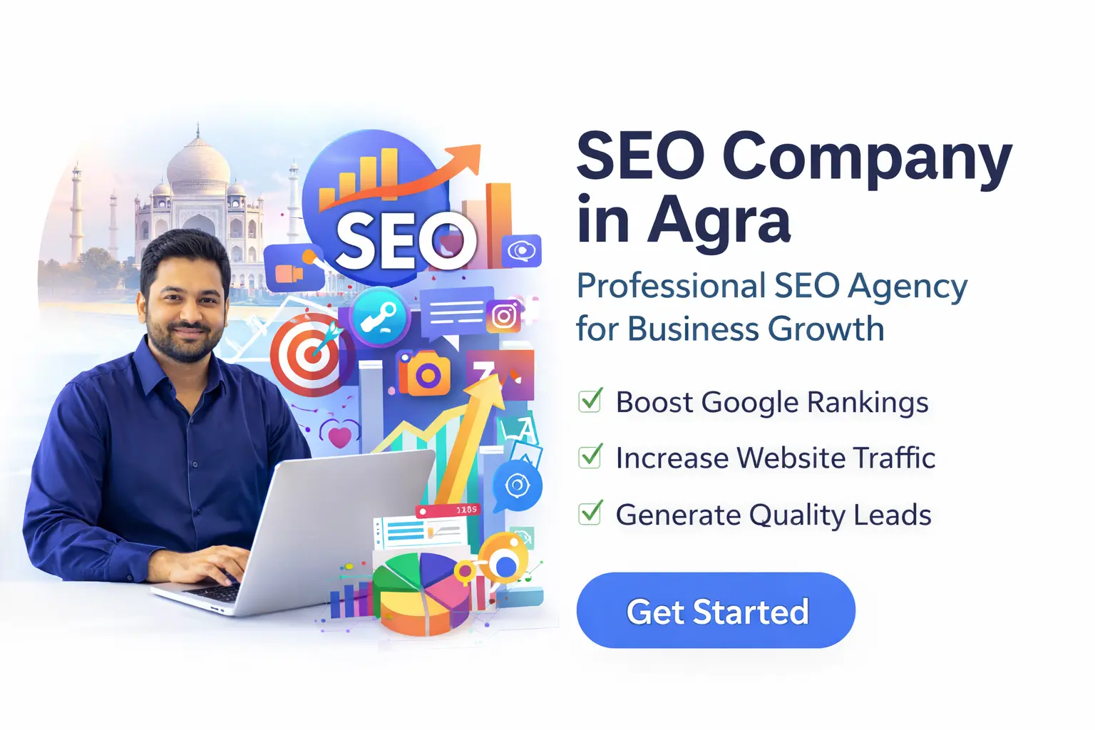 SEO company in Agra providing professional SEO services